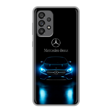 Силиконовый чехол на Samsung Galaxy A73 5G с принтом Mercedes Мерседес Силиконовый чехол на Samsung Galaxy A73 5G с принтом Mercedes Мерседес