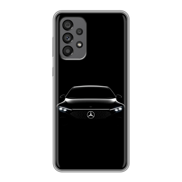 Силиконовый чехол на Samsung Galaxy A73 5G с принтом Mercedes Мерседес Силиконовый чехол на Samsung Galaxy A73 5G с принтом Mercedes Мерседес