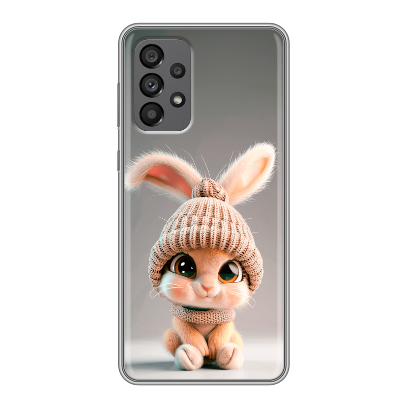 Силиконовый чехол на Samsung Galaxy A73 5G с принтом Кролик Силиконовый чехол на Samsung Galaxy A73 5G с принтом Кролик
