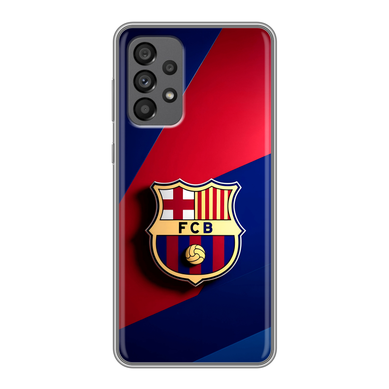 Силиконовый чехол на Samsung Galaxy A73 5G с принтом Барселона Barcelona Силиконовый чехол на Samsung Galaxy A73 5G с принтом Барселона Barcelona