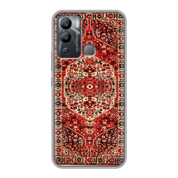 Силиконовый чехол на Infinix Hot 12i с принтом Ковер