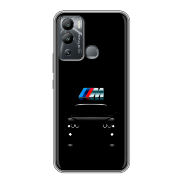 Силиконовый чехол на Infinix Hot 12i с принтом БМВ BMW