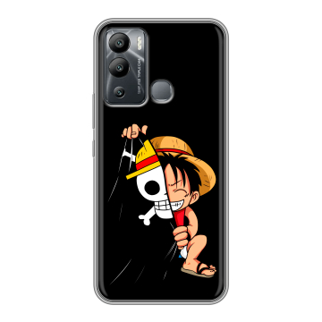 Силиконовый чехол на Infinix Hot 12i с принтом One Piece Ван Пис