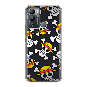 Силиконовый чехол на Infinix Hot 12i с принтом One Piece Ван Пис