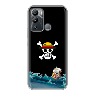 Силиконовый чехол на Infinix Hot 12i с принтом One Piece Ван Пис