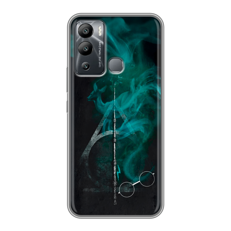 Силиконовый чехол на Infinix Hot 12i с принтом Гарри Поттер Harry Potter Силиконовый чехол на Infinix Hot 12i с принтом Гарри Поттер Harry Potter