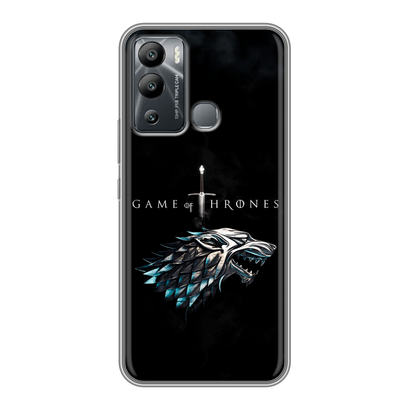 Силиконовый чехол на Infinix Hot 12i с принтом Игра Престолов Game Thrones Силиконовый чехол на Infinix Hot 12i с принтом Игра Престолов Game Thrones