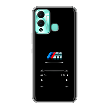 Силиконовый противоударный чехол на Infinix Hot 12 Play с принтом БМВ BMW