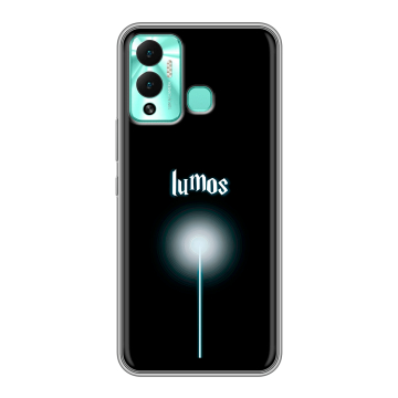Силиконовый противоударный чехол на Infinix Hot 12 Play с принтом Harry Potter Гарри Поттер
