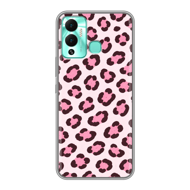 Силиконовый противоударный чехол на Infinix Hot 12 Play с принтом для девочек Силиконовый противоударный чехол на Infinix Hot 12 Play с принтом для девочек
