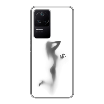 Силиконовый чехол на Xiaomi Poco F4 с принтом Силуэт Силиконовый чехол на Xiaomi Poco F4 с принтом Силуэт