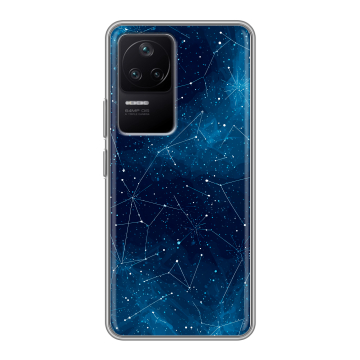 Силиконовый чехол на Xiaomi Poco F4 с принтом Космос звезды Силиконовый чехол на Xiaomi Poco F4 с принтом Космос звезды