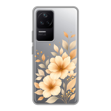 Силиконовый чехол на Xiaomi Poco F4 с принтом для девушки Силиконовый чехол на Xiaomi Poco F4 с принтом для девушки