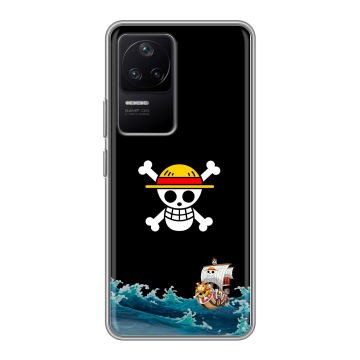 Силиконовый чехол на Xiaomi Poco F4 с принтом One Piece Ван Пис Силиконовый чехол на Xiaomi Poco F4 с принтом One Piece Ван Пис