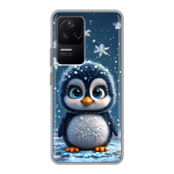 Силиконовый чехол на Xiaomi Poco F4 с принтом Новый год Силиконовый чехол на Xiaomi Poco F4 с принтом Новый год
