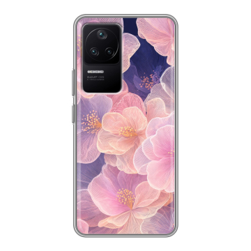 Силиконовый чехол на Xiaomi Poco F4 с принтом женский Силиконовый чехол на Xiaomi Poco F4 с принтом женский