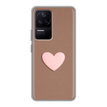 Силиконовый чехол на Xiaomi Poco F4 с принтом женский
