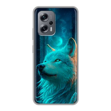 Силиконовый чехол на Xiaomi Poco X4 GT с принтом бабочки саккура Силиконовый чехол на Xiaomi Poco X4 GT с принтом бабочки саккура
