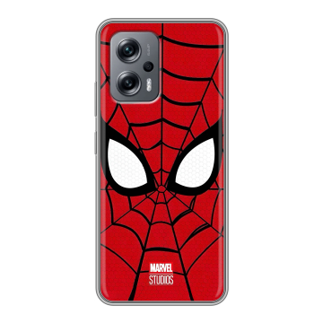 Силиконовый чехол на Xiaomi Poco X4 GT с принтом человек паук spiderman
