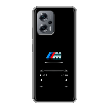 Силиконовый чехол на Xiaomi Poco X4 GT с принтом БМВ BMW
