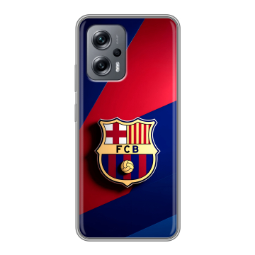 Силиконовый чехол на Xiaomi Poco X4 GT с принтом Барселона Barcelona Силиконовый чехол на Xiaomi Poco X4 GT с принтом Барселона Barcelona