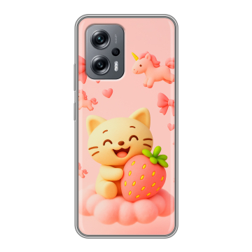 Силиконовый чехол на Xiaomi Poco X4 GT с принтом для девочек Силиконовый чехол на Xiaomi Poco X4 GT с принтом для девочек