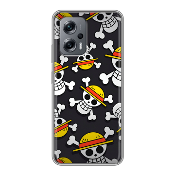 Силиконовый чехол на Xiaomi Poco X4 GT с принтом One Piece Ван Пис Силиконовый чехол на Xiaomi Poco X4 GT с принтом One Piece Ван Пис
