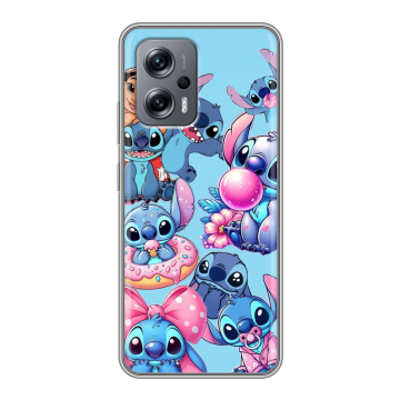 Силиконовый чехол на Xiaomi Poco X4 GT с принтом Лило и Стич
