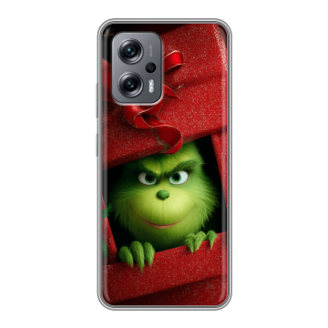 Силиконовый чехол на Xiaomi Poco X4 GT с принтом Новый год Силиконовый чехол на Xiaomi Poco X4 GT с принтом Новый год