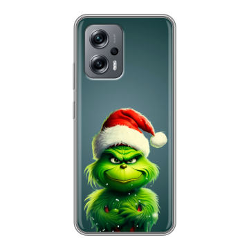 Силиконовый чехол на Xiaomi Poco X4 GT с принтом Новый год Силиконовый чехол на Xiaomi Poco X4 GT с принтом Новый год