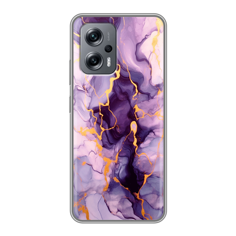 Силиконовый чехол на Xiaomi Poco X4 GT с принтом Мрамор Силиконовый чехол на Xiaomi Poco X4 GT с принтом Мрамор
