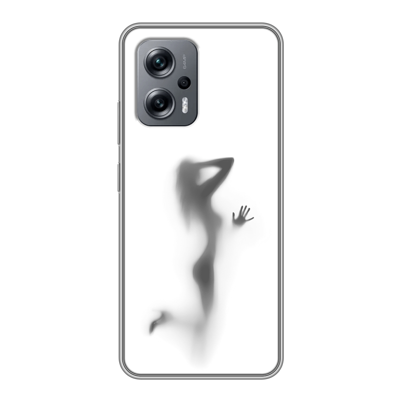 Силиконовый чехол на Xiaomi Poco X4 GT с принтом Силуэт Силиконовый чехол на Xiaomi Poco X4 GT с принтом Силуэт