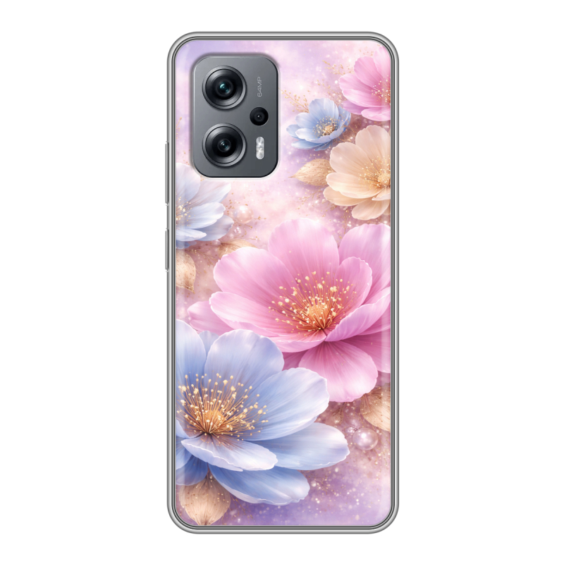 Силиконовый чехол на Xiaomi Poco X4 GT с принтом женский Силиконовый чехол на Xiaomi Poco X4 GT с принтом женский