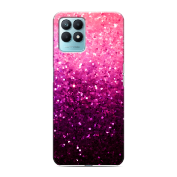 Силиконовый чехол на Realme Narzo 50 с принтом Блестки Силиконовый чехол на Realme Narzo 50 с принтом Блестки