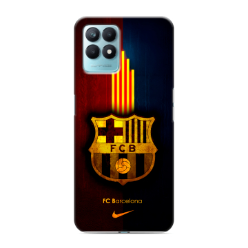 Силиконовый чехол на Realme Narzo 50 с принтом Барселона Barcelona Силиконовый чехол на Realme Narzo 50 с принтом Барселона Barcelona