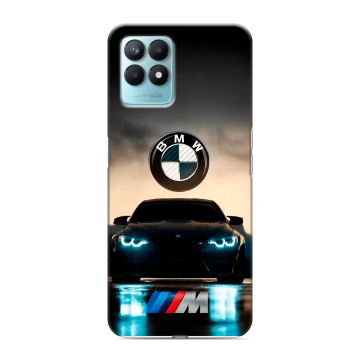Силиконовый чехол на Realme Narzo 50 с принтом БМВ BMW Силиконовый чехол на Realme Narzo 50 с принтом БМВ BMW