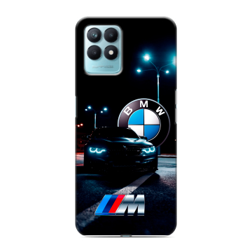 Силиконовый чехол на Realme Narzo 50 с принтом БМВ BMW Силиконовый чехол на Realme Narzo 50 с принтом БМВ BMW