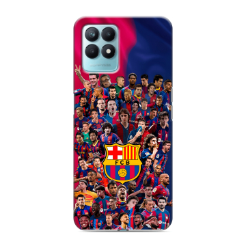 Силиконовый чехол на Realme Narzo 50 с принтом Барселона Barcelona Силиконовый чехол на Realme Narzo 50 с принтом Барселона Barcelona