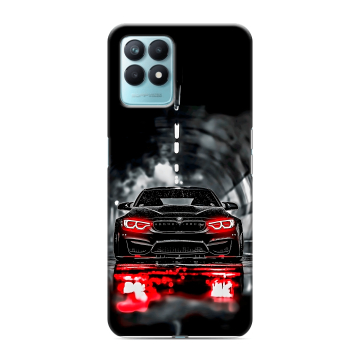 Силиконовый чехол на Realme Narzo 50 с принтом BMW БМВ Силиконовый чехол на Realme Narzo 50 с принтом BMW БМВ