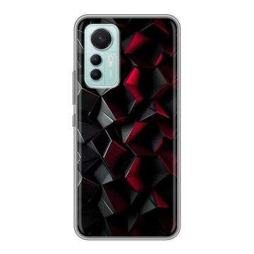 Силиконовый чехол на Xiaomi 12 Lite с принтом Абстракция Силиконовый чехол на Xiaomi 12 Lite с принтом Абстракция