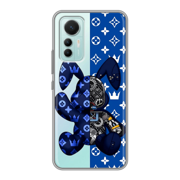 Силиконовый чехол на Xiaomi 12 Lite с принтом Луи робот