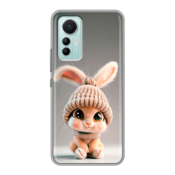 Силиконовый чехол на Xiaomi 12 Lite с принтом Кролик