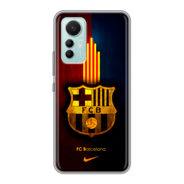 Силиконовый чехол на Xiaomi 12 Lite с принтом Барселона Barcelona Силиконовый чехол на Xiaomi 12 Lite с принтом Барселона Barcelona