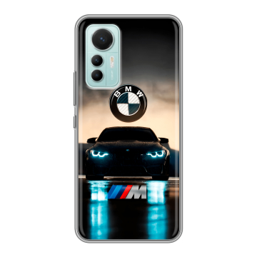 Силиконовый чехол на Xiaomi 12 Lite с принтом БМВ BMW