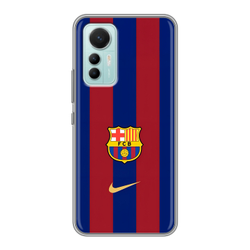 Силиконовый чехол на Xiaomi 12 Lite с принтом Барселона Barcelona Силиконовый чехол на Xiaomi 12 Lite с принтом Барселона Barcelona