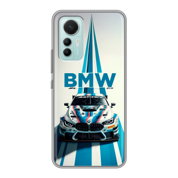 Силиконовый чехол на Xiaomi 12 Lite с принтом БМВ BMW