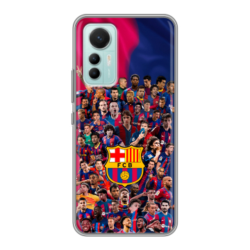 Силиконовый чехол на Xiaomi 12 Lite с принтом Барселона Barcelona Силиконовый чехол на Xiaomi 12 Lite с принтом Барселона Barcelona