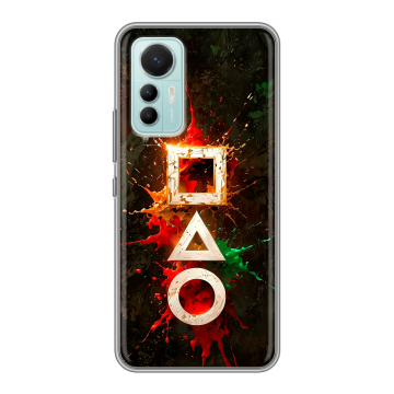 Силиконовый чехол на Xiaomi 12 Lite с принтом Squid Game Игра кальмара Силиконовый чехол на Xiaomi 12 Lite с принтом Squid Game Игра кальмара