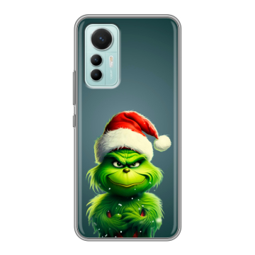 Силиконовый чехол на Xiaomi 12 Lite с принтом Новый год Силиконовый чехол на Xiaomi 12 Lite с принтом Новый год