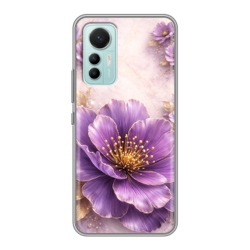 Силиконовый чехол на Xiaomi 12 Lite с принтом женский